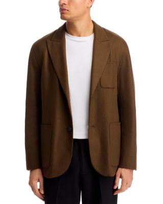 Splitable Wool Blend Blazer