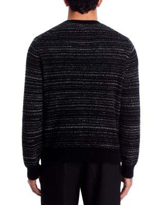 Marled Stripe Crewneck Sweater