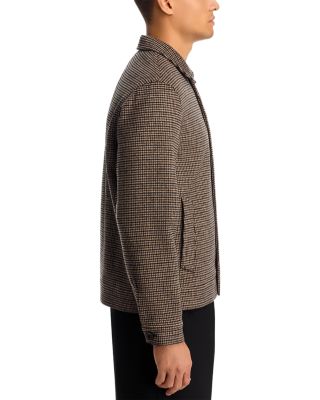 Houndstooth Bomber Jacket