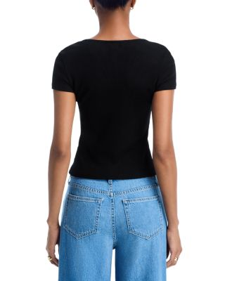 Brynlee Short Sleeve Scoop Neck Tee