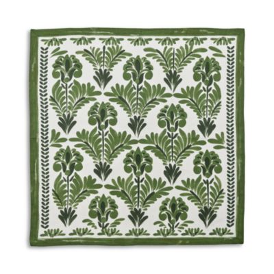 Botanica Napkin in Ivory and Green