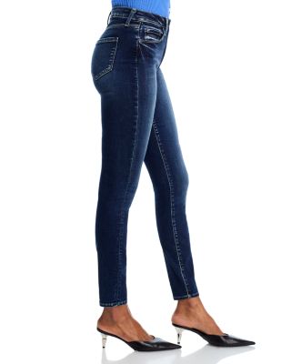 Marguerite High Rise Skinny Jeans in Columbia