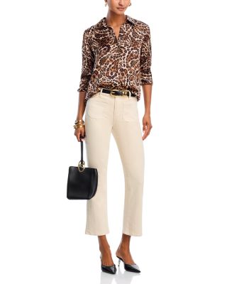 Noya High Rise Slim Flare Jeans