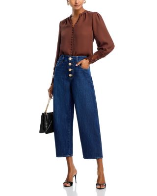 Liora High Rise Stovepipe Jeans in Rampart