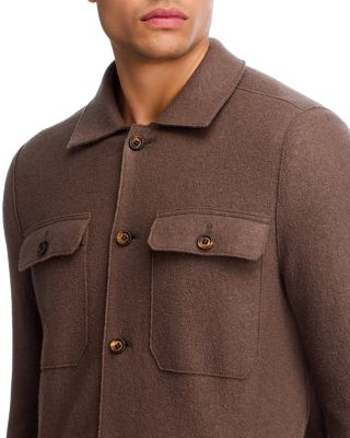 Boiled Wool Overshirt