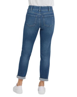 Margot High Rise Girlfriend Jeans in Lake Notre-Dame