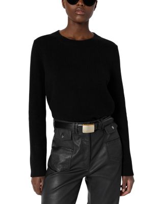Emelyne Cashmere Crewneck Sweater