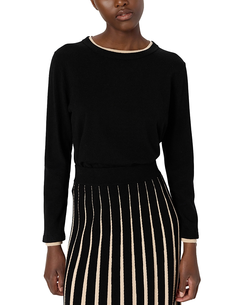 Gerard Darel Elea Sweater In Black