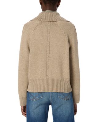 Edena Zippered Neck Sweater