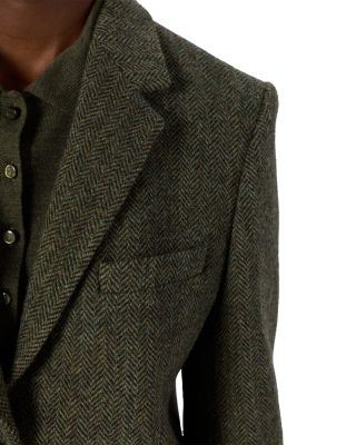 Noelie Wool Herringbone Blazer