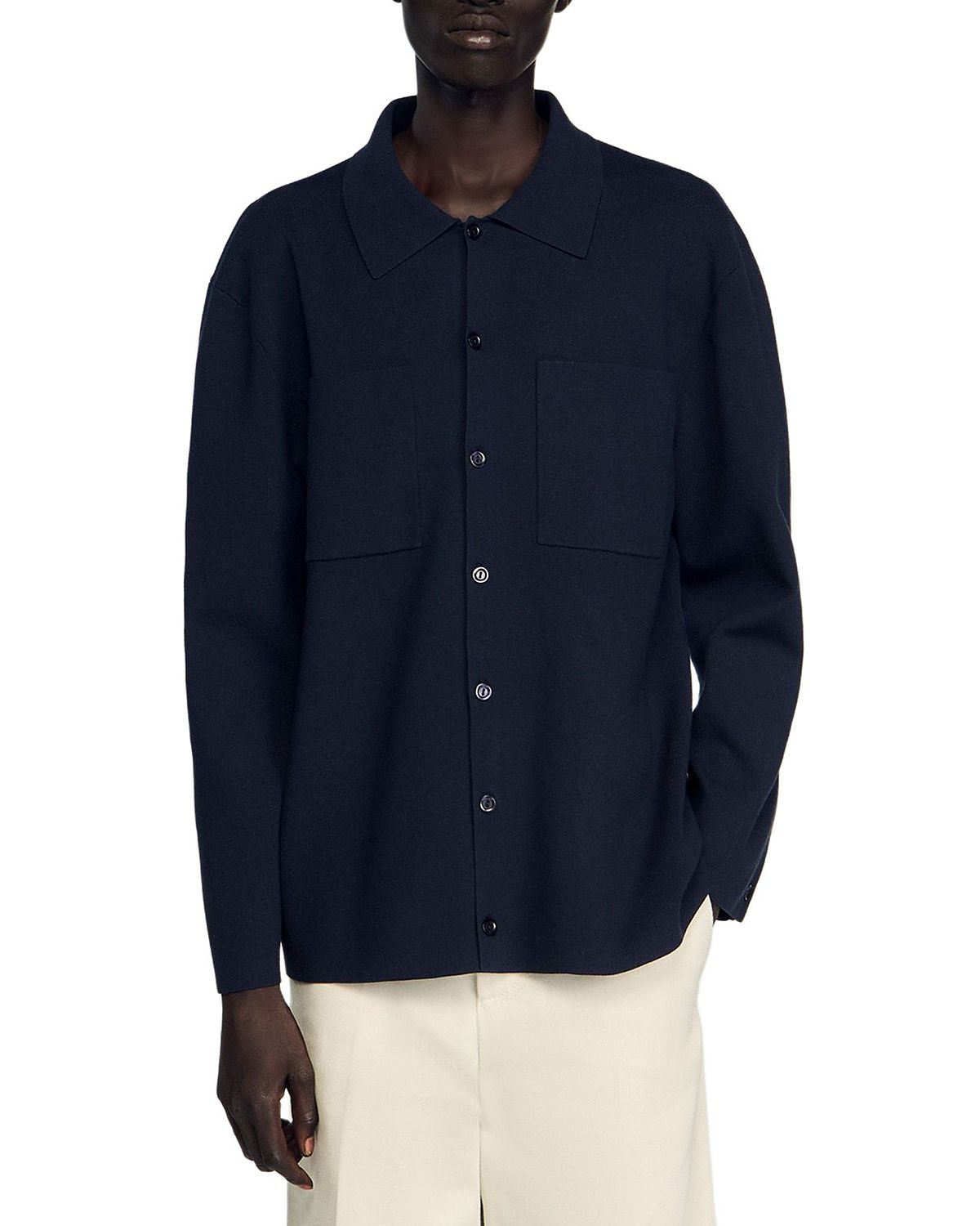 Sandro Knit Jacket