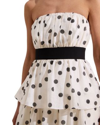 Claudia Print Tiered Dress