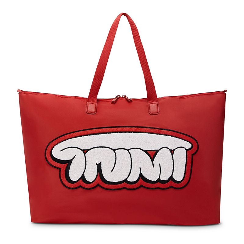 Tumi Voyageur Just In Case Large Zip Tote Bag In Red