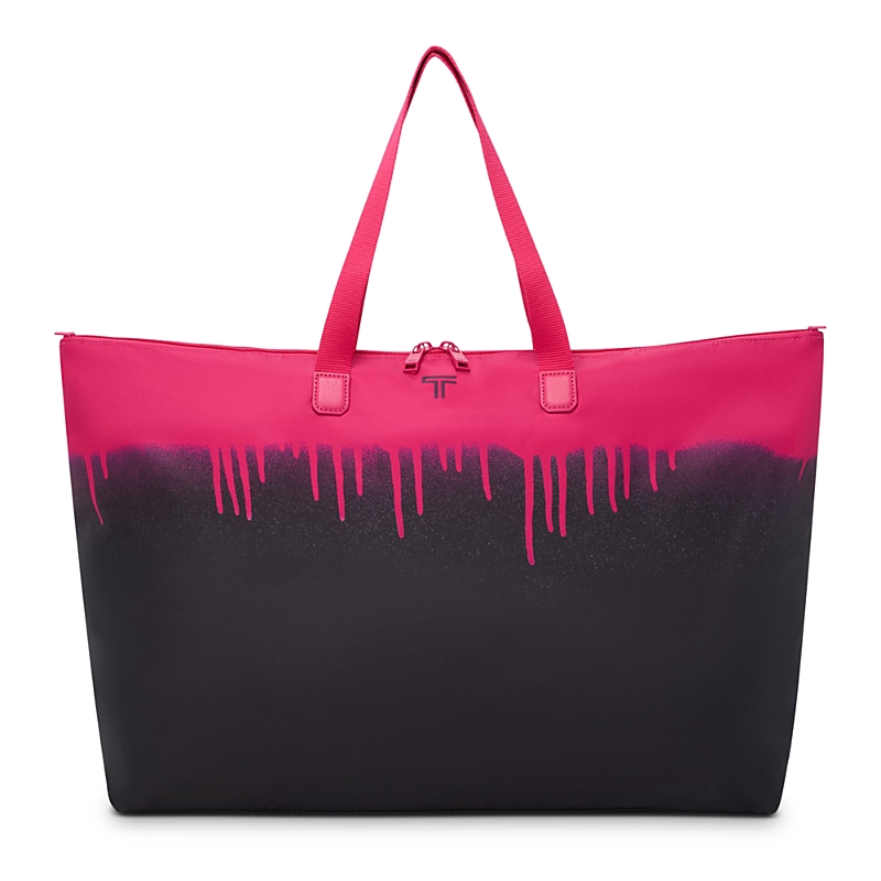Tumi Voyageur Just In Case Large Zip Tote Bag In Black