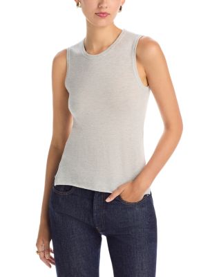 Crewneck Sleeveless Top
