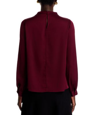 The Ember Silk Blouse