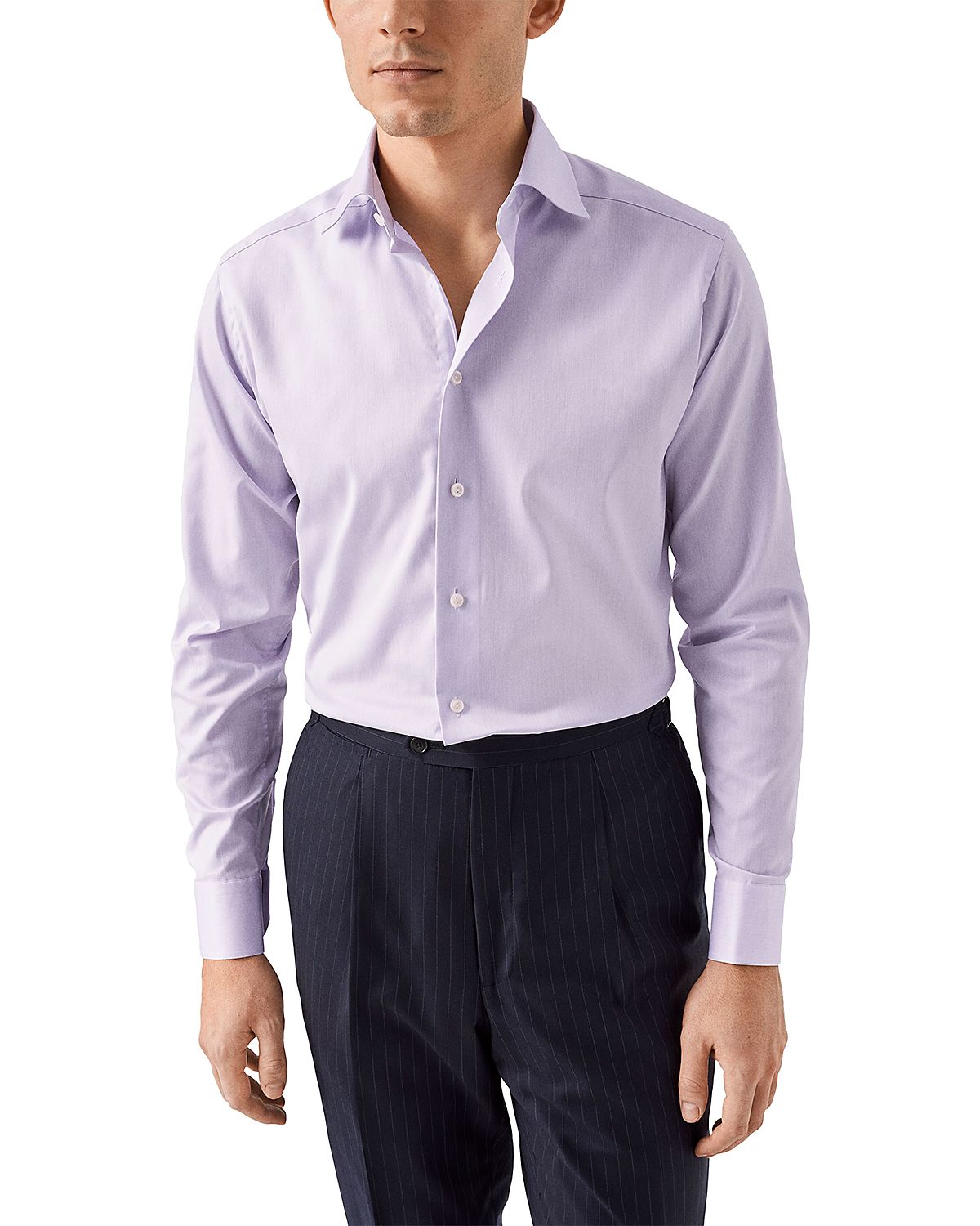 Eton Slim Fit Signature Twill Dress Shirt