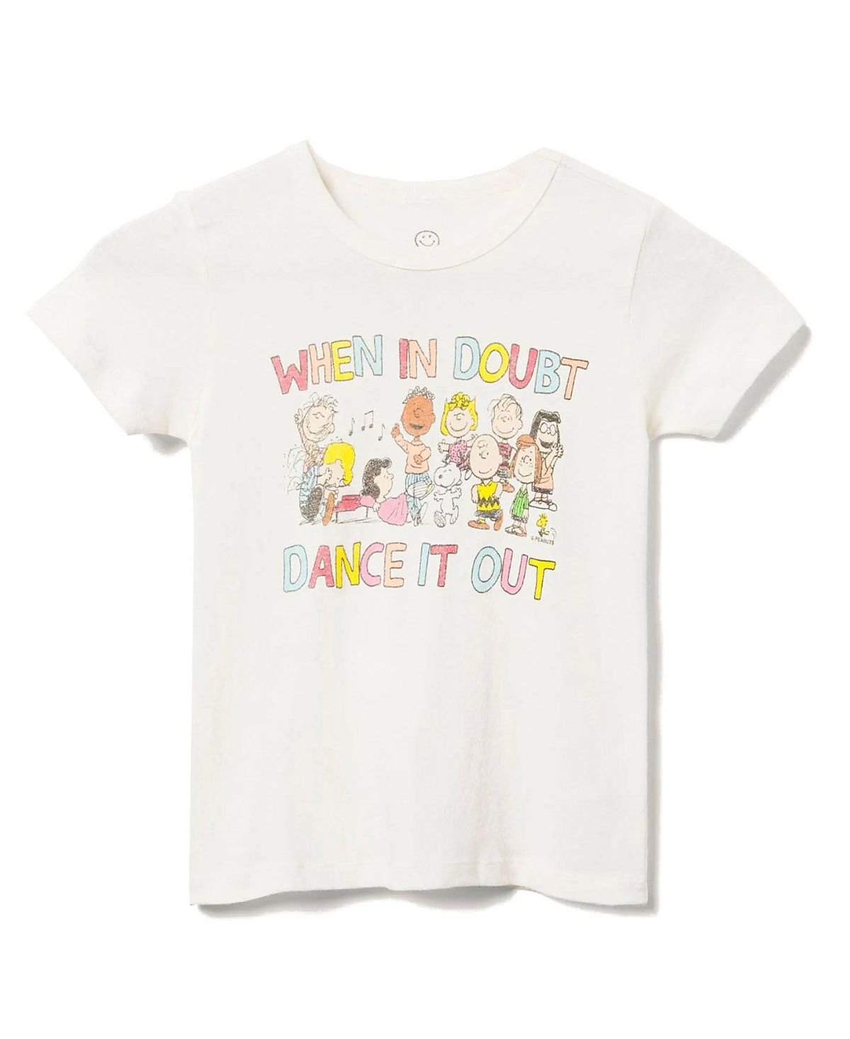 Junk Food Clothing Unisex Peanuts Dance It Out Tee - Little Kid, Big Kid