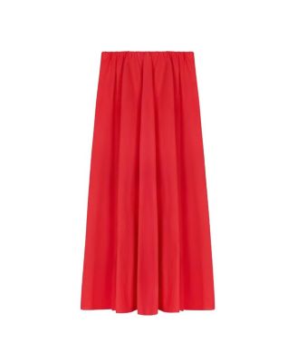 Cotton Poplin Skirt