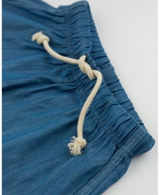 Unisex Lyocell Denim Lottie Short - Baby, Little Kid