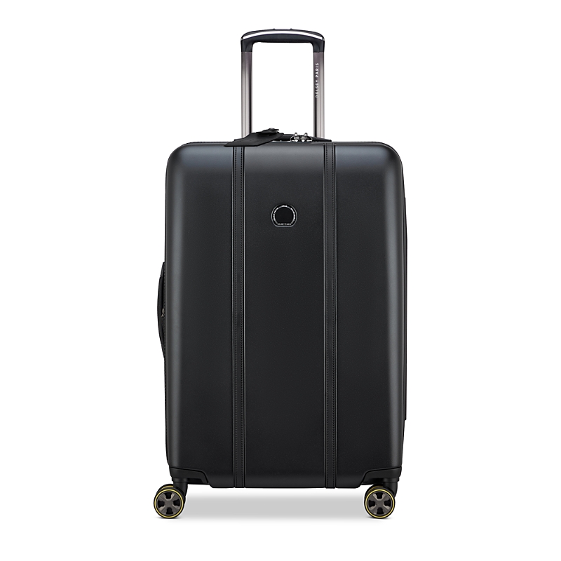 Delsey Paris Cadence Expandable Medium Spinner Suitcase In Black