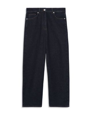 Selin Straight Leg Jeans in Dark Blue