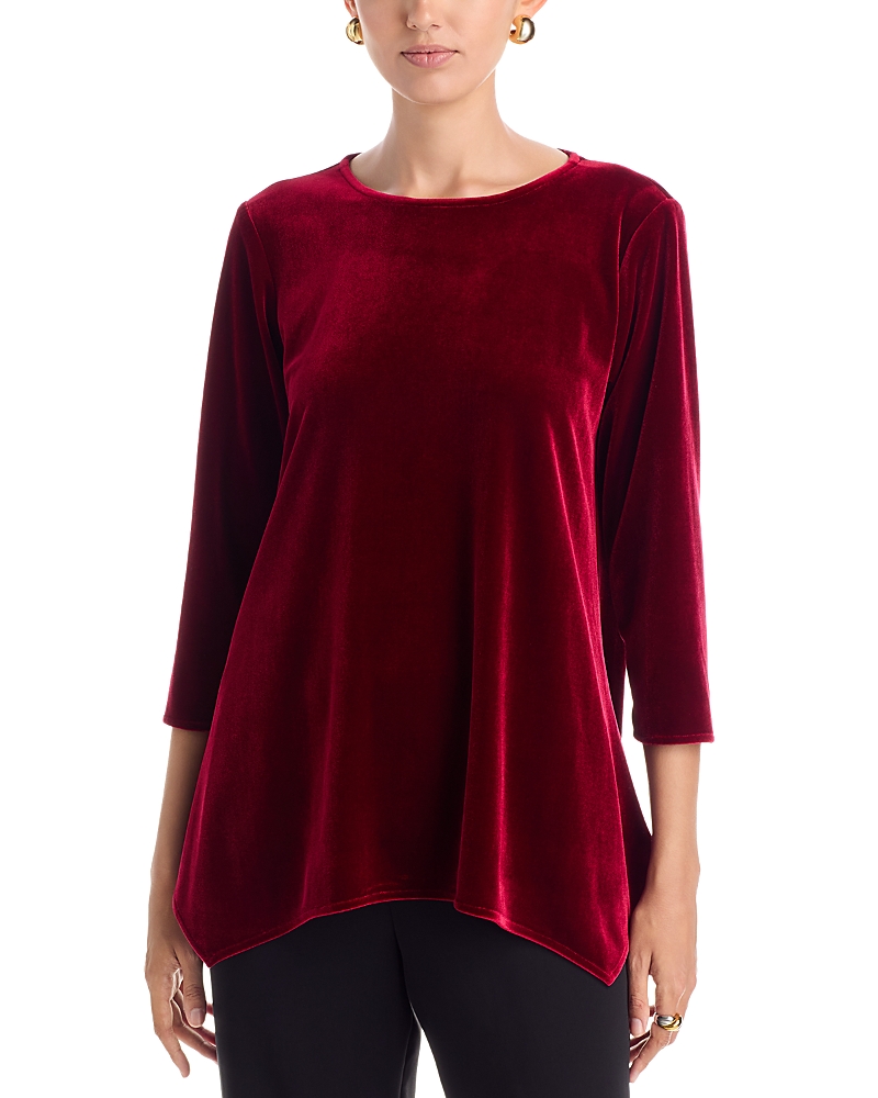 Caroline Rose Velvet Swing Top