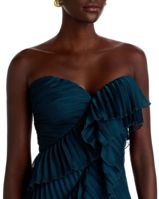 Caitlyn Strapless Midi Dress