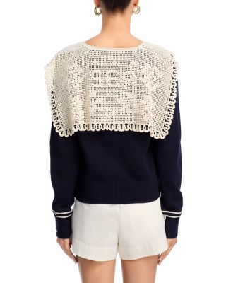 Marie Sailor Collar Cardigan