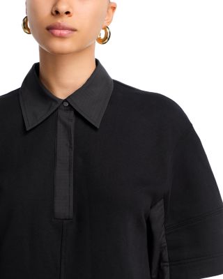 Short Sleeve Rip Stop Polo Dress