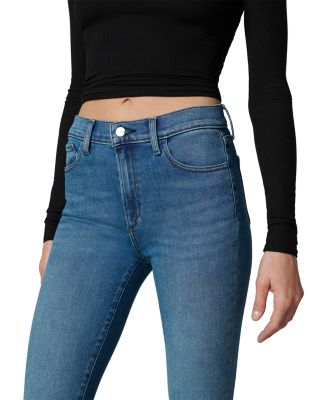 The Charlie High Rise Ankle Skinny Jeans in Impressed