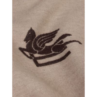 Bloom Floral Jacquard Wool Throw