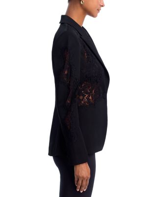 Clementine Lace Appliqu&eacute; Blazer