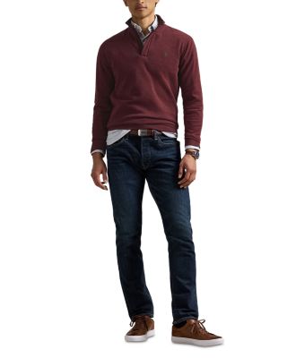 Luxury Jersey Quarter Zip Pullover