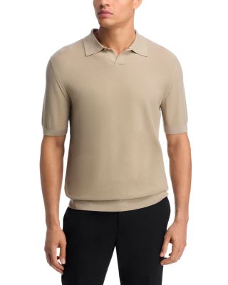 Camel Immago Short Sleeve Polo Sweater