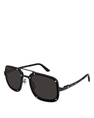 Santos de Cartier Pilot Sunglasses, 58mm