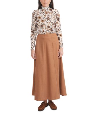 Twill Panel Skirt