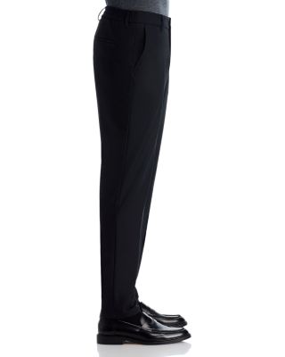 Perin Performance Wool Tapered Fit Pants with Elasticated Waistband