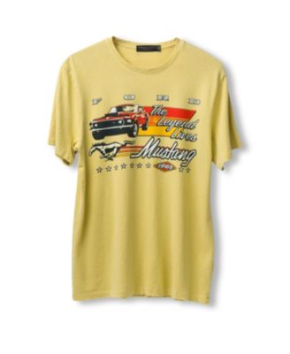 Unisex Mustang The Legend Lives Vintage-like Tee