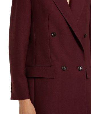Fluid Bordeaux Blazer