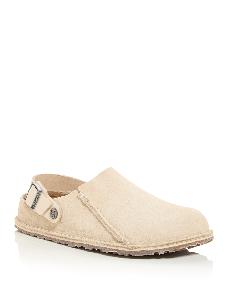 Birkenstock Lutry Backstrap Clogs In Sand
