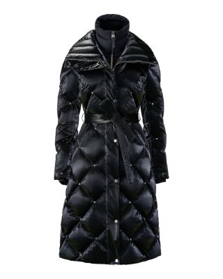Izumi-Glo Belted Puffer Coat