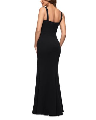 Scuba Sleeveless Gown - Exclusive