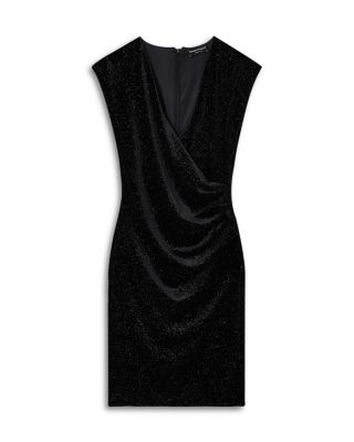 Sparkle Draped Dress