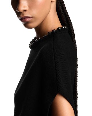 Metallic Sphere Trim Sweater