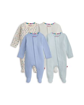 Unisex Footie Bundle, Pack of 4 - Baby