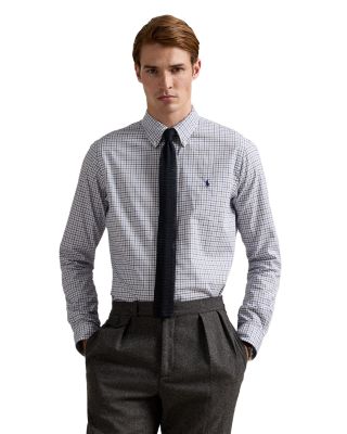 Classic Fit Plaid Twill Shirt