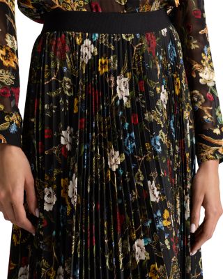 Katz Pleated Maxi Skirt