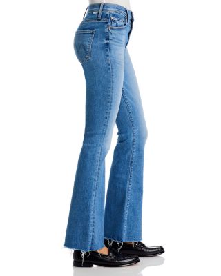 The Weekender High Rise Fray Jeans in Ride Hard Live Louder