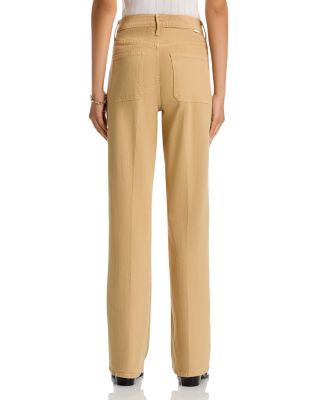 High Rise Patch Pocket Bookie Sneak Jeans in The Devil May Care